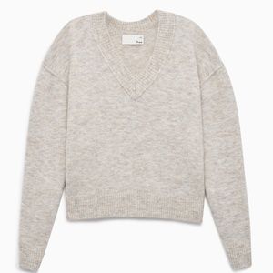 Aritzia Grey Krause Sweater